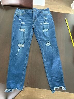 Distressed Ripped Skinny Jeans Unbranded Plus Size XXL New without Tags